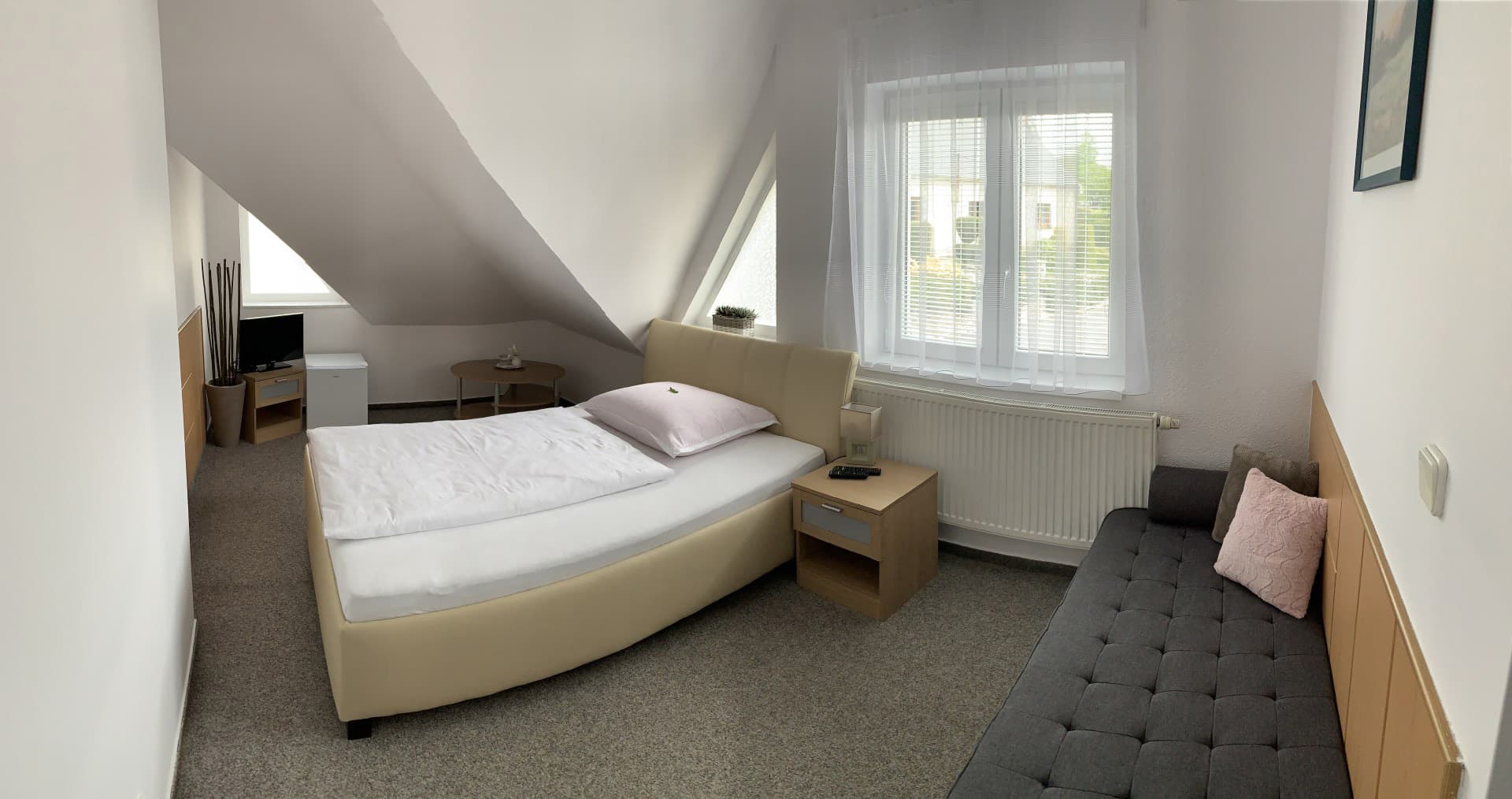 Komfortní pokoj s kvalitními lůžkovinami